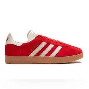 NWT Adidas Gazelle W Sneakers Better Scarlet Red Aluminum Size Women’s 6